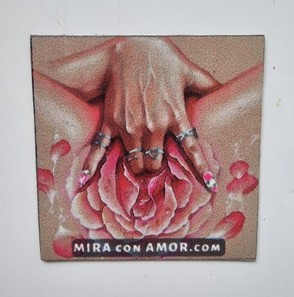 Imán Mira con Amor mi flor - Image 2