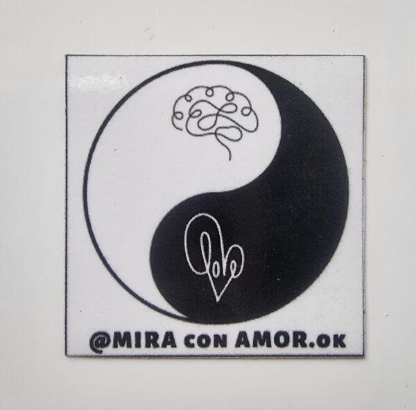 Imán Mira con Amor Yin Yang - Image 2