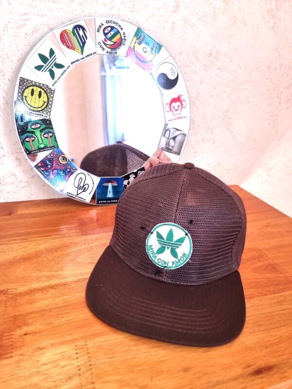 Gorra tipo Baseball Marrón