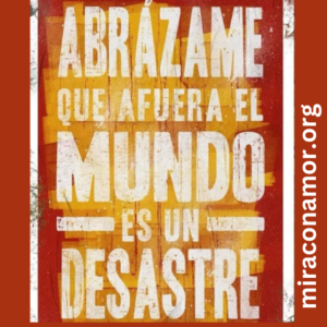 Sticker Mira con Amor Abrazo