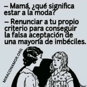 Sticker Mira con Amor Moda