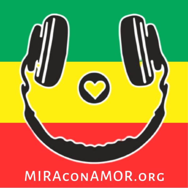 Imán Mira con Amor Rasta Headphones