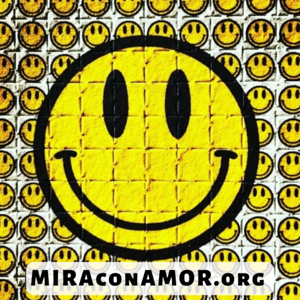 Sticker Mira con Amor Plancha Smile