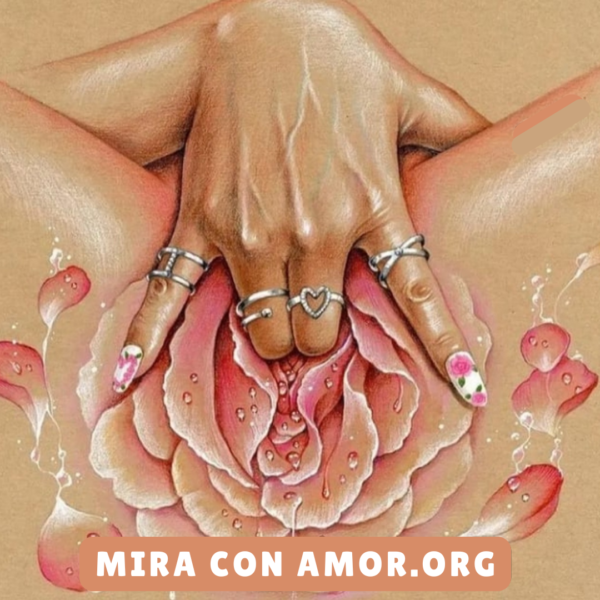 Imán Mira con Amor mi flor