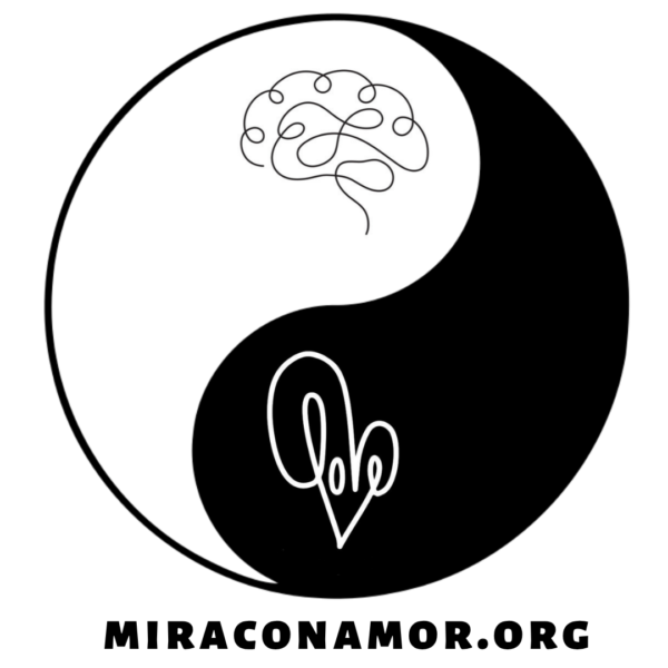 Imán Mira con Amor Yin Yang