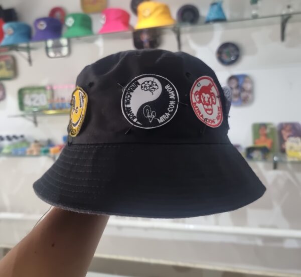Gorras Piluso Raver Negro - Image 3