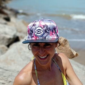 Gorra tipo Baseball Flores