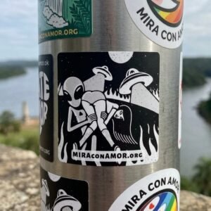 Sticker Vinílico Amor Intergaláctico